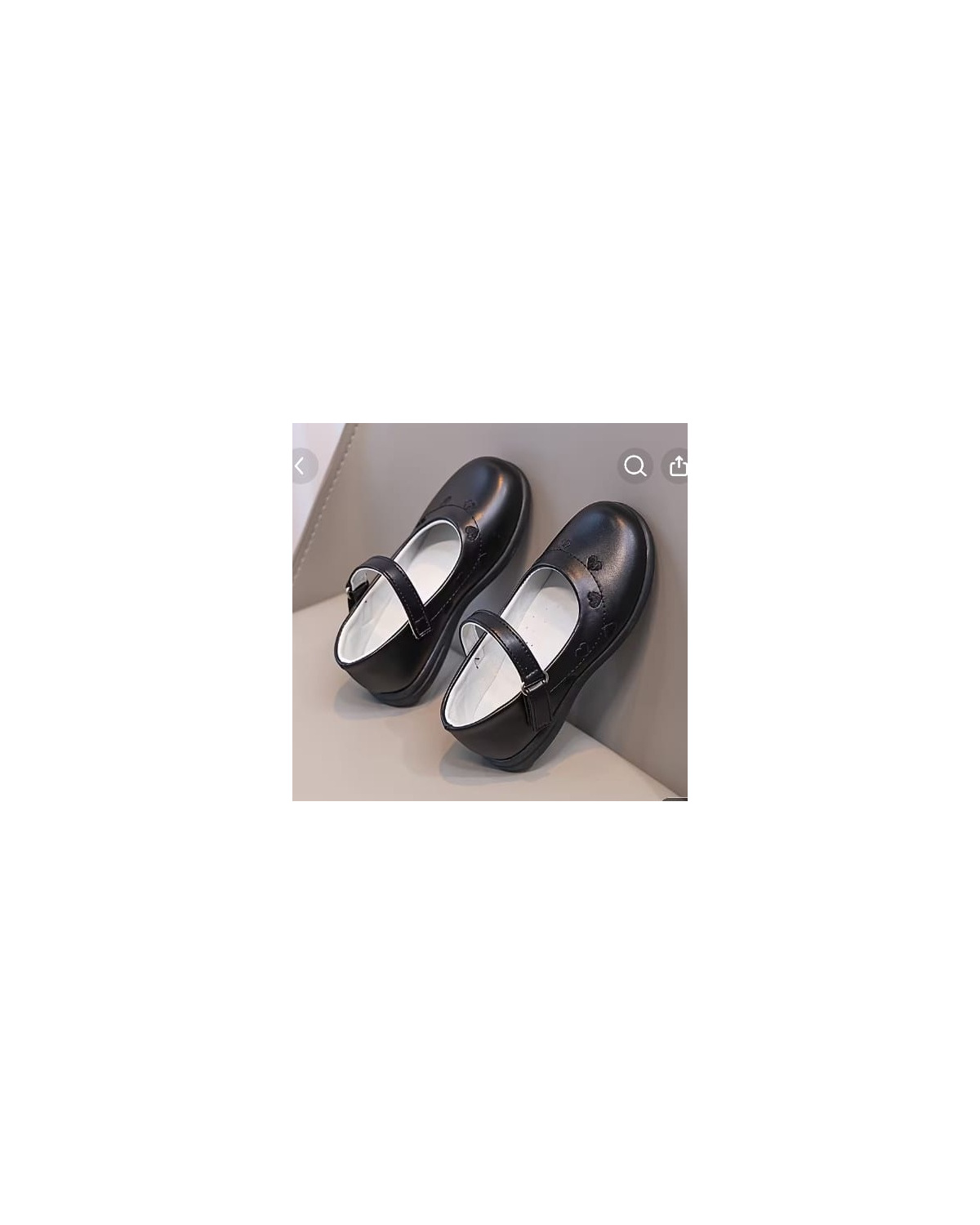 Girls Heart-Detail Mary Jane Shoes