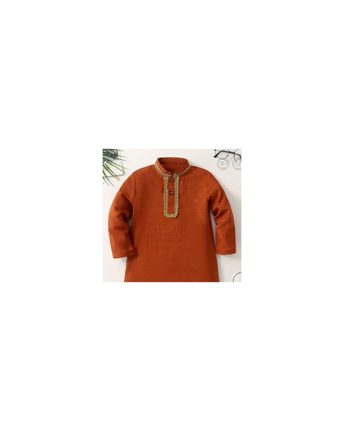 Boys Solid Long-Sleeve Shirt
