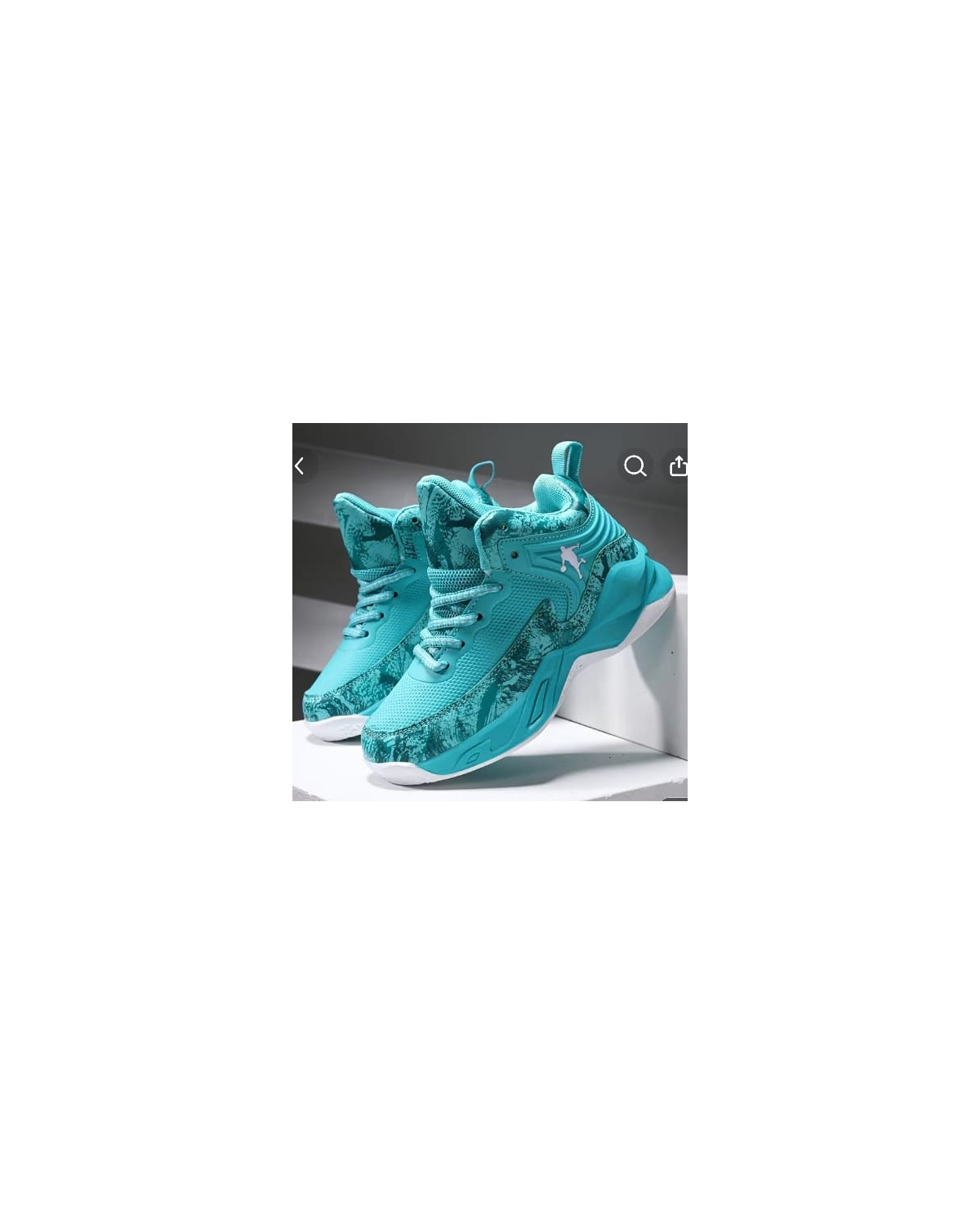 Kids High-Top Basketball Shoes