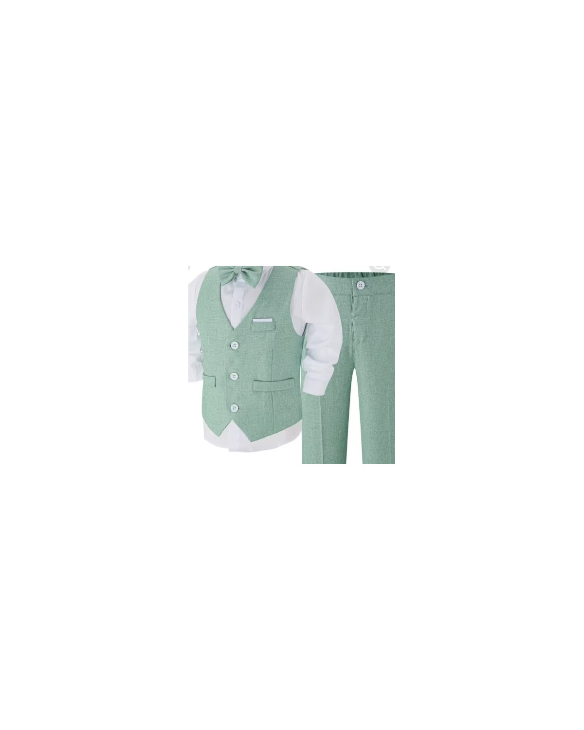 Boys Vest, Trousers and Bow Tie Set