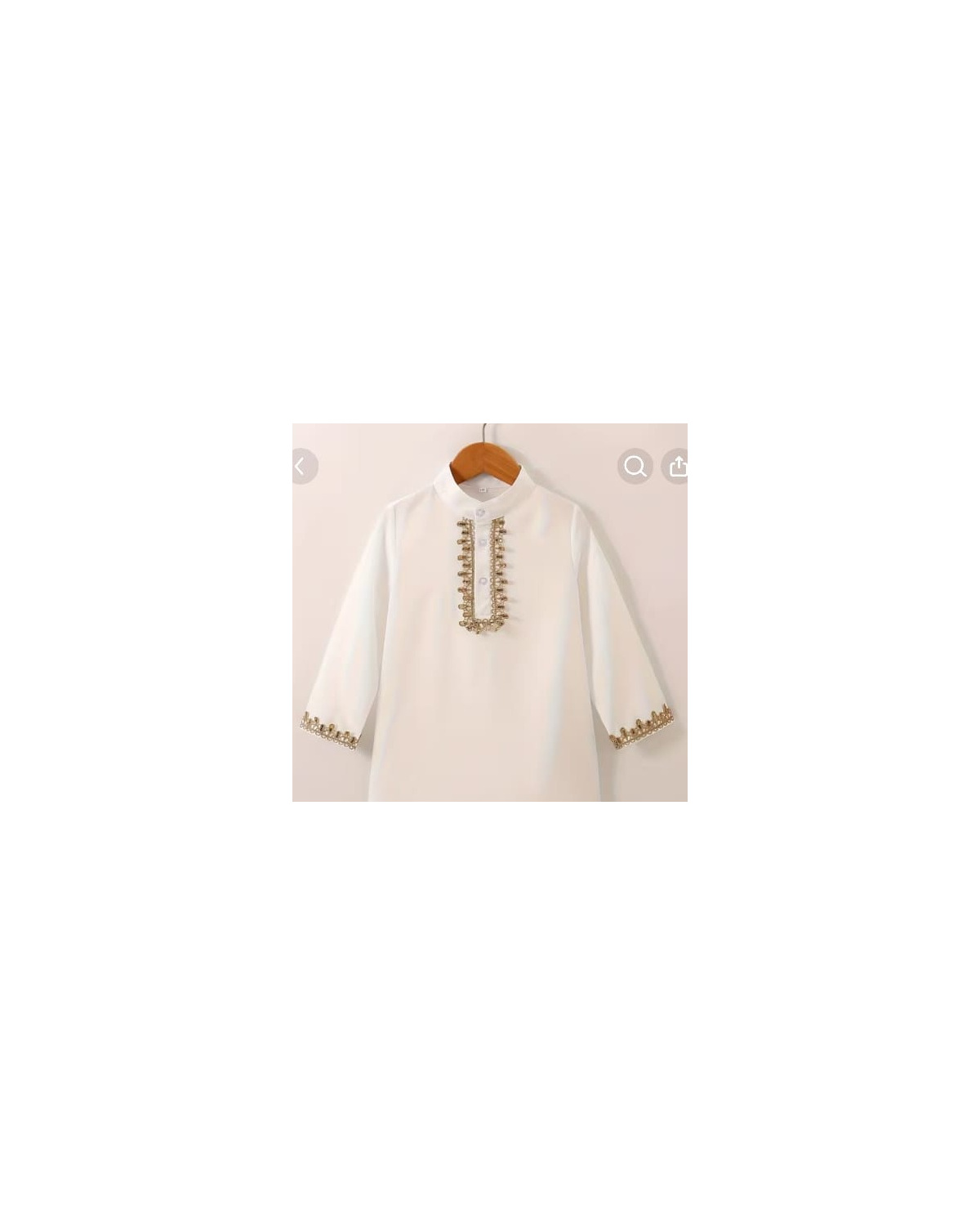 Boys Solid Long-Sleeve Shirt