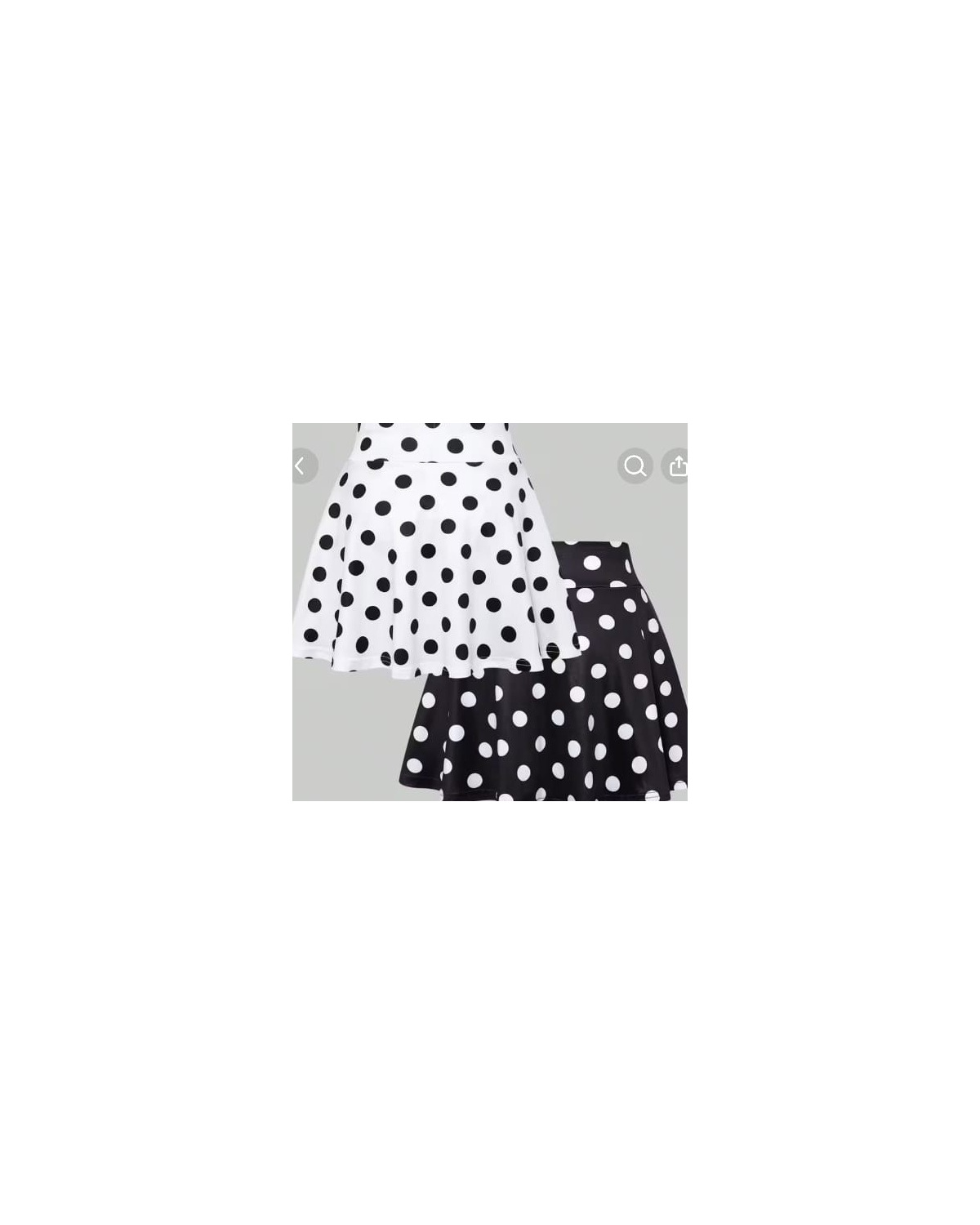 Girls High-Waist Skort