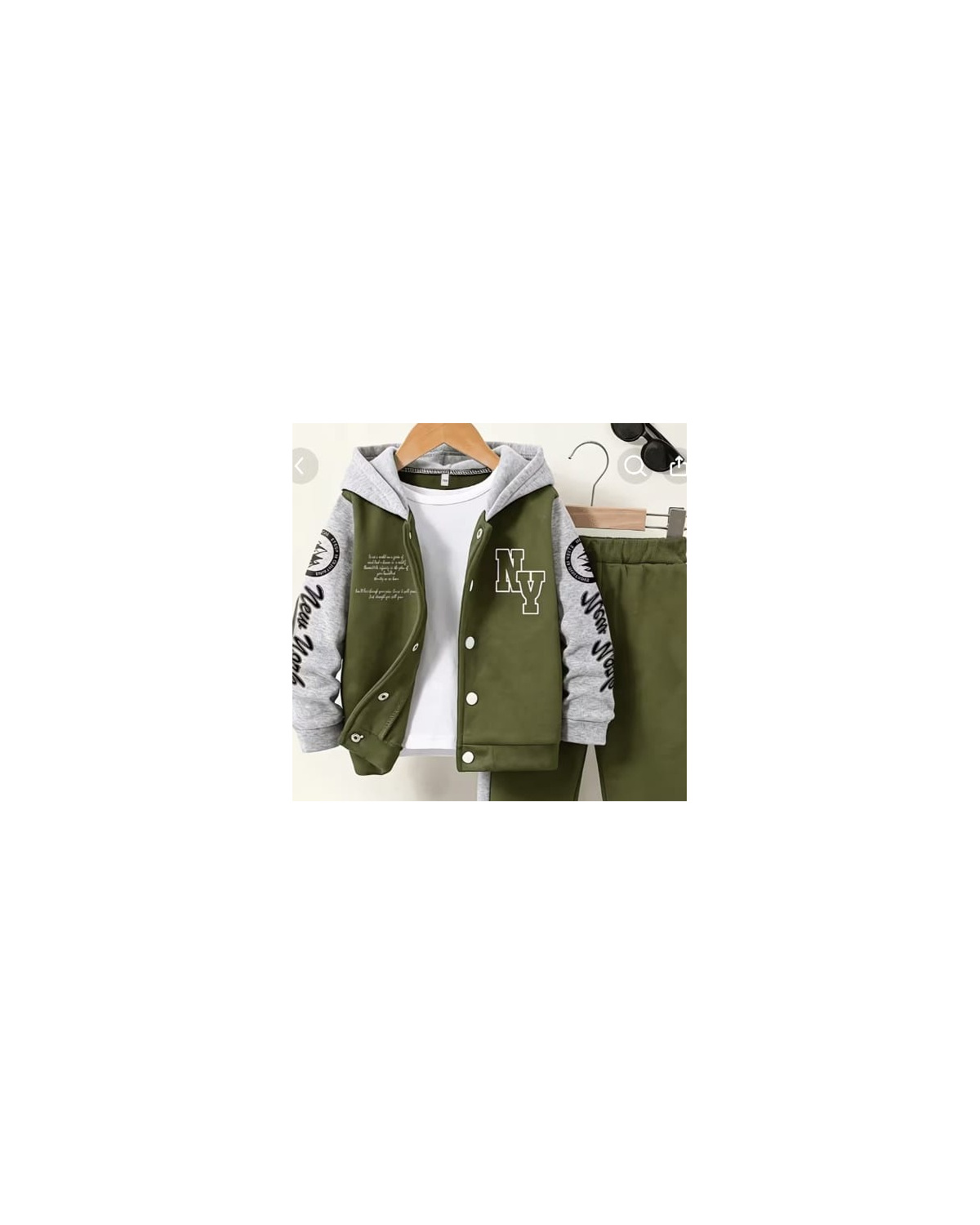 Boys Hooded Jacket and Trousers Set