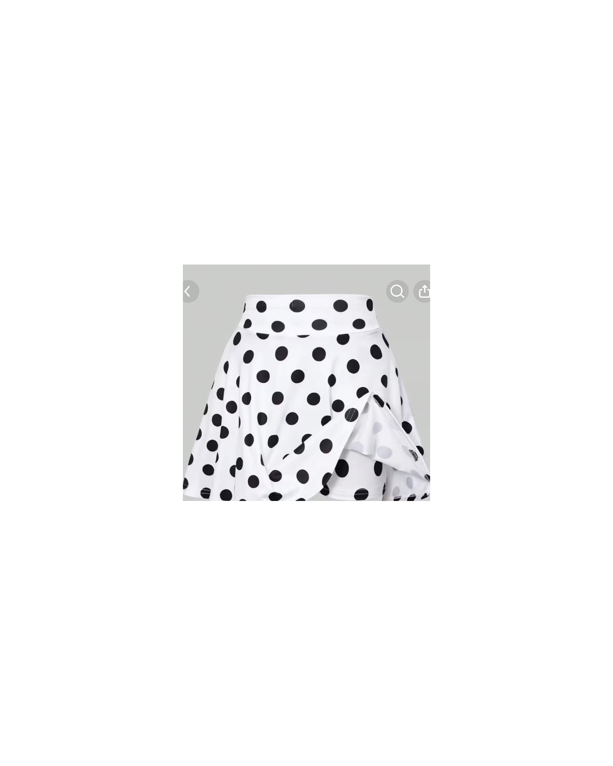 Girls High-Waist Skort