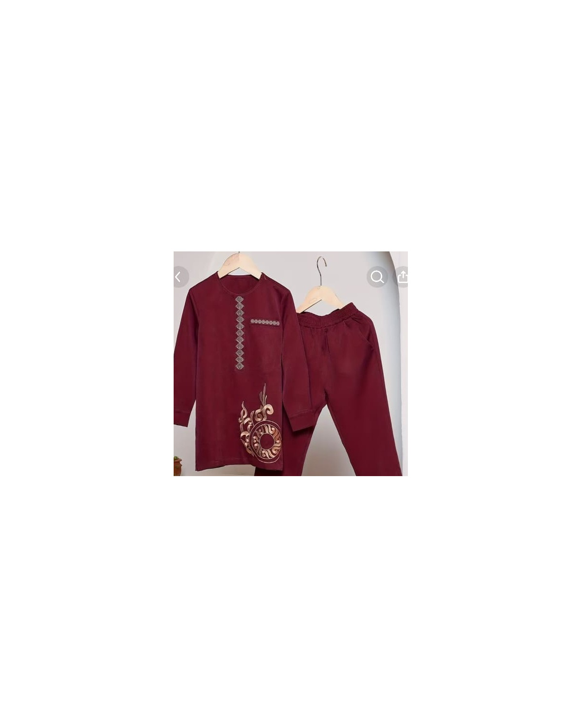 Boys African Traditional Embroidered Set